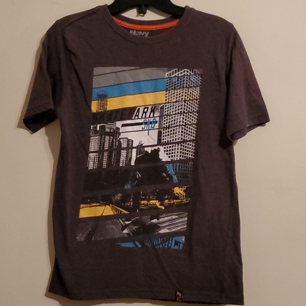 New Navy Crew Skate tshirt